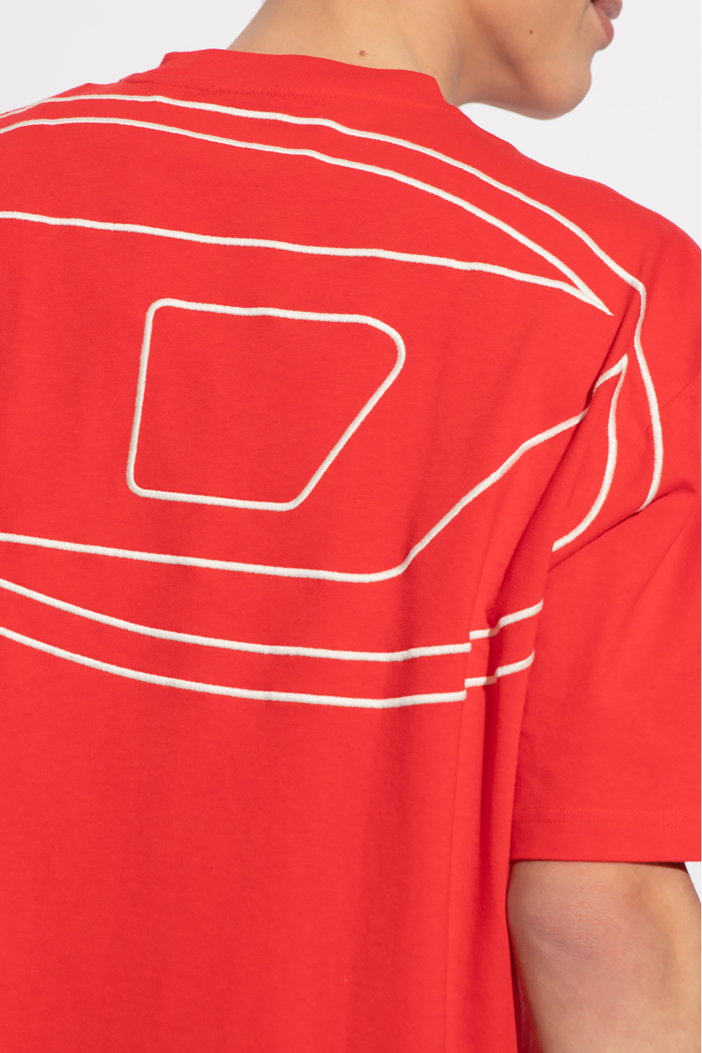 Diesel t shop shirt red